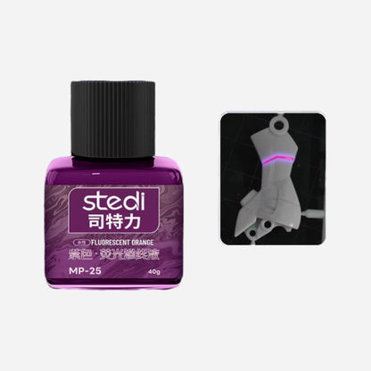 STEDI Fluorescent Panel Line Accent Color Water-Based Wash for Gundam Gunpla Models