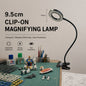 🇸🇬 Local Stock Magnifying LED Lamp for Gundam Model Kit Painting Hobby Craft Desk Light Clamp Mount