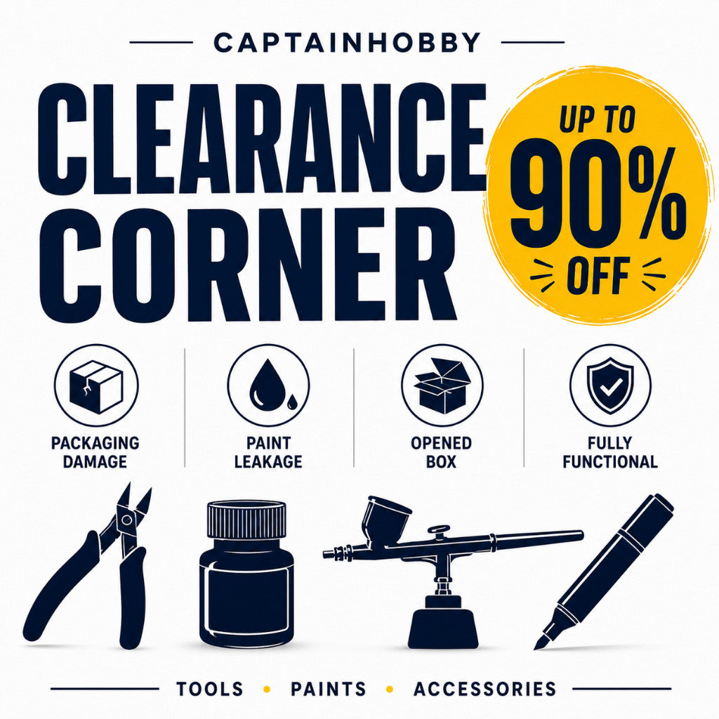 Clearance Tools & Paints | Minor Packaging Damage / Cosmetic Flaws | Fully Functional