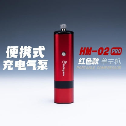 Hobby Mio HM-02 PRO Portable Wash Free Airbrush Compressor Quiet Wireless for Scale Model Gunpla