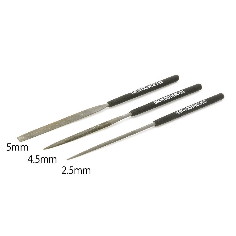 Tamiya Craft Tool Series no.46 & 104 Metal File Set 74046 74104 for Gunpla Gundam and Scale Model