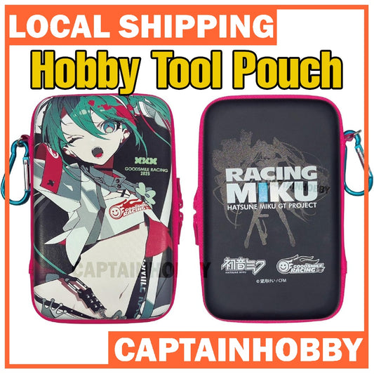 Plamokojo EVA Tool Pouch – Racing Miku 2025 Ver. Storage Bag for Plastic Model Hobby Tools PMKJ-RM07