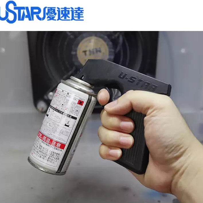 Spray Can Trigger Handle Grip by USTAR UA-91603 for Model Spray Cans Gunpla Hobby Painting Tool