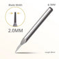 Premium Ultra-Hard Tungsten Steel Engraver Chisel Push Broach for Gundam Gunpla Panel Line Scribing