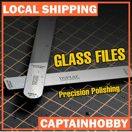 Dspiae Siren Glass Precision File SF13/15/20 Ultimate Polishing Grinding For Hobby Model Gunpla