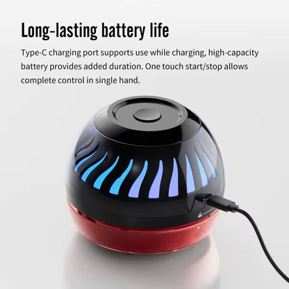 DSPIAE HC-W Mini Desktop Vacuum Cleaner with RGB Light for Gunpla Model Kit Dust & Debris Cleaning
