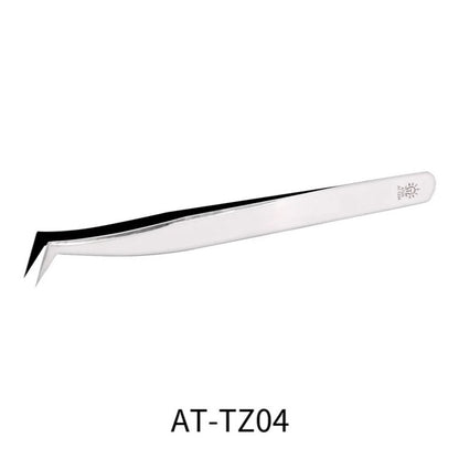 DSPIAE AT-TZ Stainless Steel Tweezers Clamp Pliers for Gunpla Gundam Plastic Model Assembly Tool