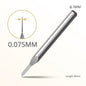 Premium Ultra-Hard Tungsten Steel Engraver Chisel Push Broach for Gundam Gunpla Panel Line Scribing