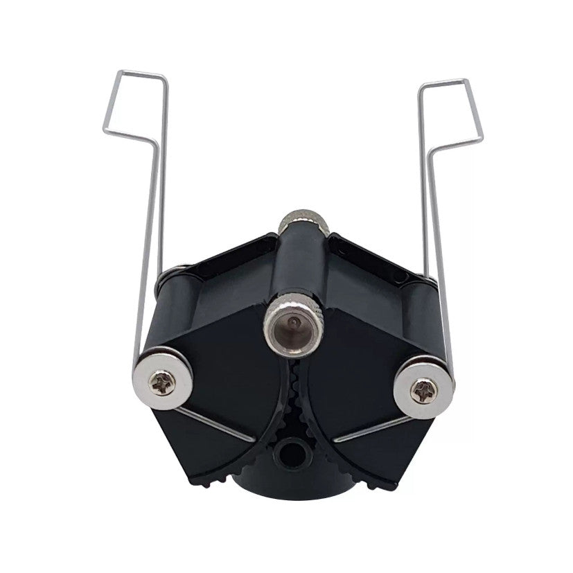 Model Painting Stand Rotating Turntable w Clips for Airbrush Spray RC Car Body Shell MINI 4WD 74522