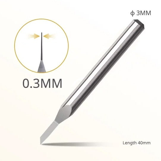 Premium Ultra-Hard Tungsten Steel Engraver Chisel Push Broach for Gundam Gunpla Panel Line Scribing