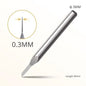 Premium Ultra-Hard Tungsten Steel Engraver Chisel Push Broach for Gundam Gunpla Panel Line Scribing