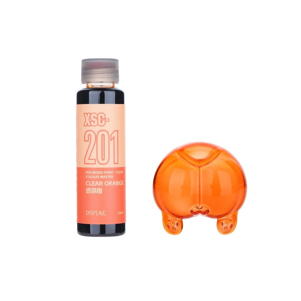 DSPIAE XSC Transparent Water-Based Airbrush Paint 50ml Pre-Thinned Colours for Gunpla & Model Kits