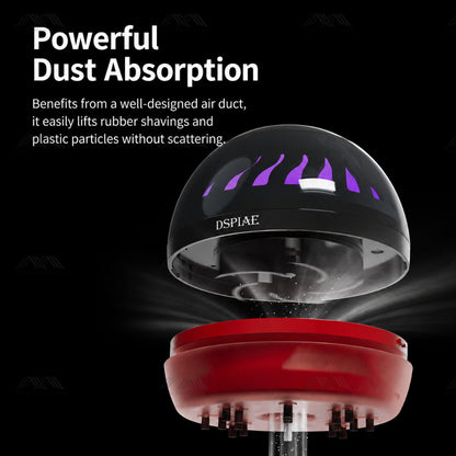 DSPIAE HC-W Mini Desktop Vacuum Cleaner with RGB Light for Gunpla Model Kit Dust & Debris Cleaning