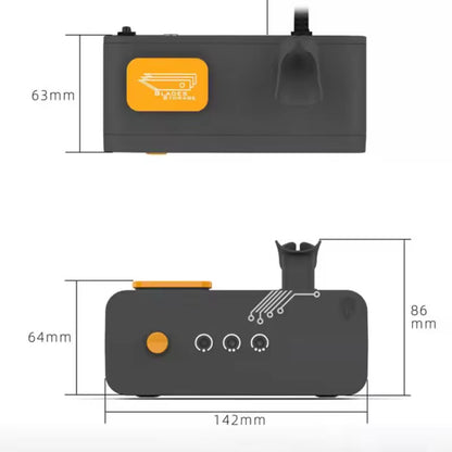 Ultrasonic Cutter Multifunction Precision Cutting Tool | QS-01 Plastic Acrylic Cutting with Blades